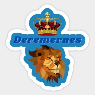 DEREMERNES PRODUCTIONS Sticker